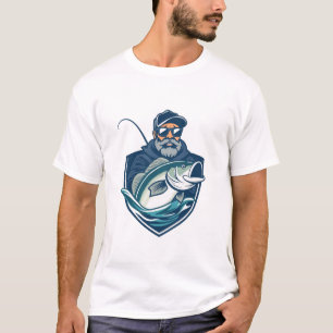 T-shirt pour pêcheur de basses, le chuchoteur de p
