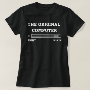 T-shirt pour professeur d'informatique, T-shirt po