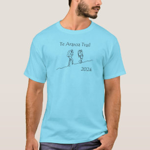 T-Shirt Pour Randonneurs Sur Le Sentier Araroa (De