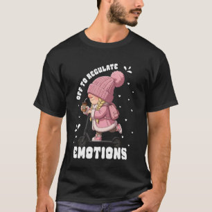 T-shirt Pour réguler les émotions drôle Gnome psychologue