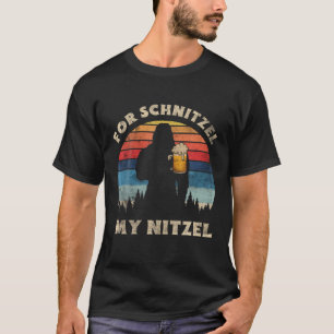 T-shirt Pour Schnitzel My Nitzel Allemagne Oktoberfest Dis