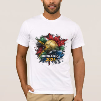 T-Shirt pour supporter de football d'Afrique du Su