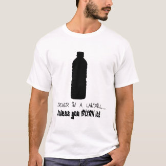 T-shirt Pour toujours dans une décharge