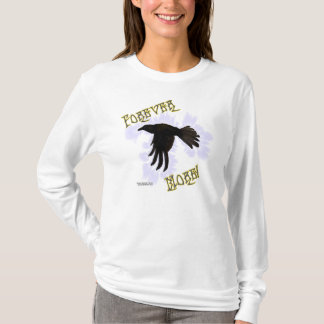 T-shirt Pour toujours plus de longue chemise de douille de