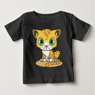 T-shirt pour tout-petit bébé léopard