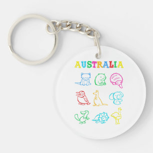 T-shirt pour tout-petit jour d'Australie Animaux d