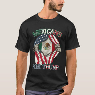 T-shirt Pour Trump 2024 Mexique États-Unis