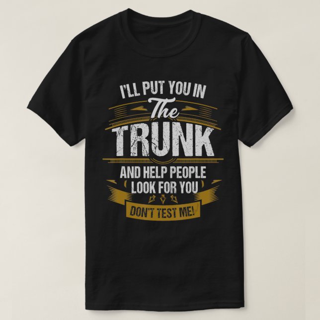 T-shirt Pour U Point Test Me (Design devant)