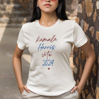 T-Shirt pour vous montrer avoir voté pour Kamala H