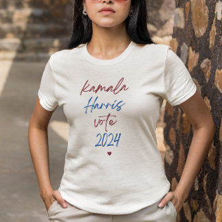 T-Shirt pour vous montrer avoir voté pour Kamala H