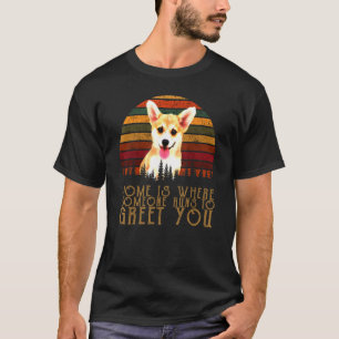T-shirt Pour vous saluer Beat Friend Corgi