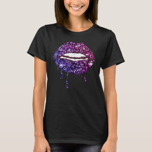 T-shirt pour Women Lips Queen Carnival Cos