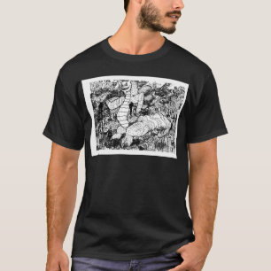 T-shirt Pourcentage Godzilla