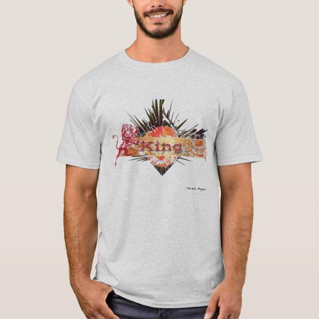 T-shirt Pourcentage - je suis roi (Devant)