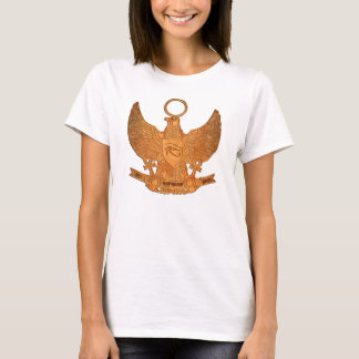 T-shirt Pourcentage Suprême Het Heru Long Tee (Blanc, Or)