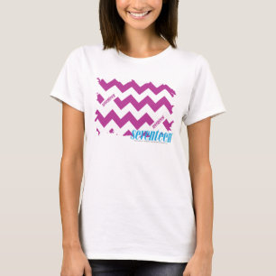 T-shirt Pourpre 3 de zigzag