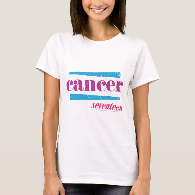 T-shirt Pourpre de Cancer (Devant)