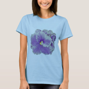 T-shirt Pourpre de violette africaine