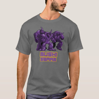 T-shirt Pourpre d'essaim de Mushi