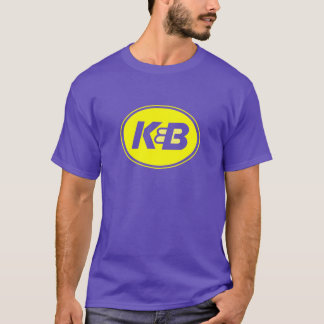 T-shirt Pourpre et pièce en t de l'or K&B