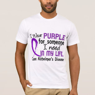 T-shirt Pourpre pour quelqu'un j'ai besoin de maladie