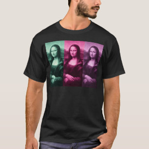 T-shirt Pourpre rose vert de Mona Lisa