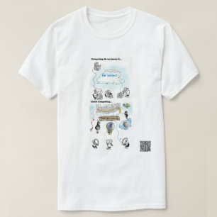 T-shirt Pourquoi le nuage calculant est une mauvaise idée