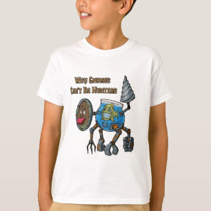 T-shirt Pourquoi les gnomes ne peuvent pas être des