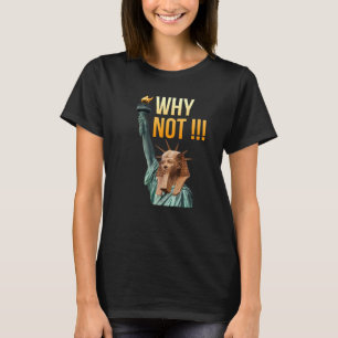 T-shirt Pourquoi Ne Pas Cool Statue De La Liberté Sphinx I