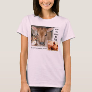 T-shirt Pourquoi nous manger ?