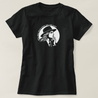 T-shirt Pourquoi rester silencieux quand vous demandez Des
