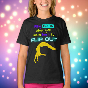 T-shirt Pourquoi s'intégrer quand vous êtes né à Flip Out 