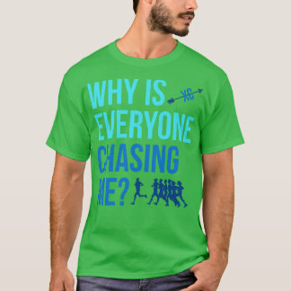 T-shirt Pourquoi tout le monde me chasse Cross Country XC