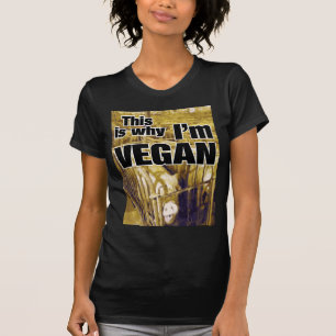 T-shirt Pourquoi végétalien (femmes)