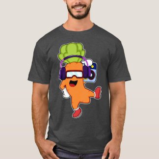 T-shirt pourrir à Musique avec casque