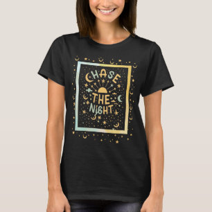 T-shirt Poursuis la Nuit Hippie Bohème Tsigane