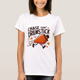 T-shirt Poursuite de ce pilon - Course de la dinde de Than