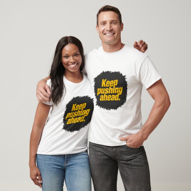 T-shirt Poursuivre" Motivation (Unisexe)