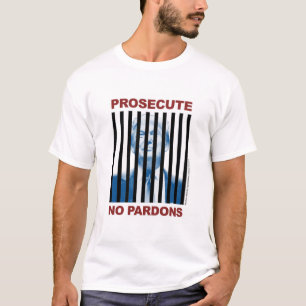 T-shirt Poursuivre Trump — Pas de pardon
