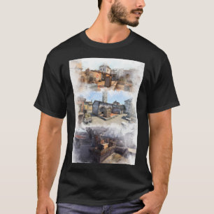 T-shirt Poussière 2 Inferno et aquarelle surélevée Cart