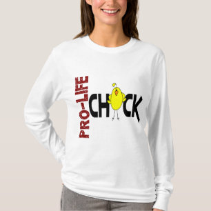 T-shirt Poussin contre l'avortement et l'euthanasie 1