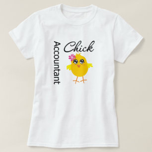 T-shirt Poussin de comptable