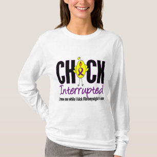 T-shirt Poussin de fibromyalgie interrompu