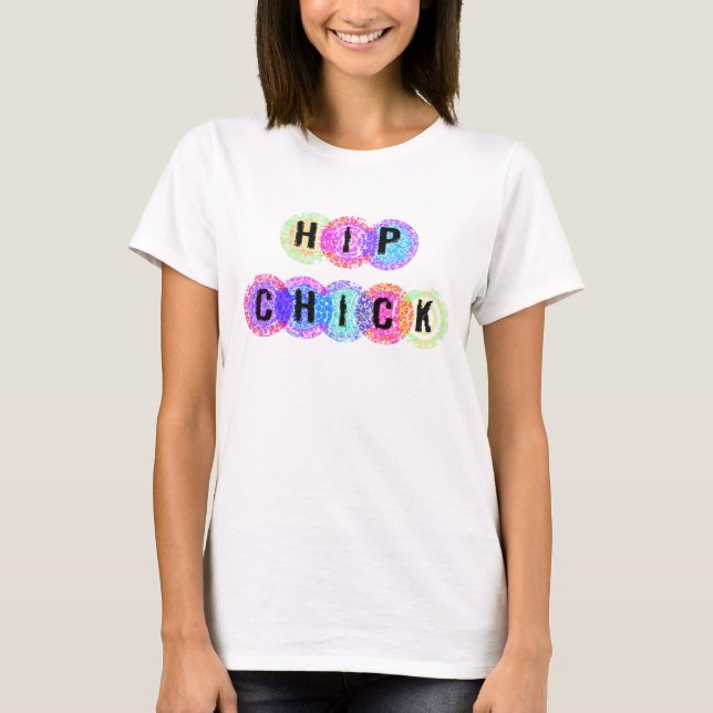 T-shirt Poussin de hanche (Devant)