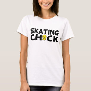 T-shirt Poussin de patinage