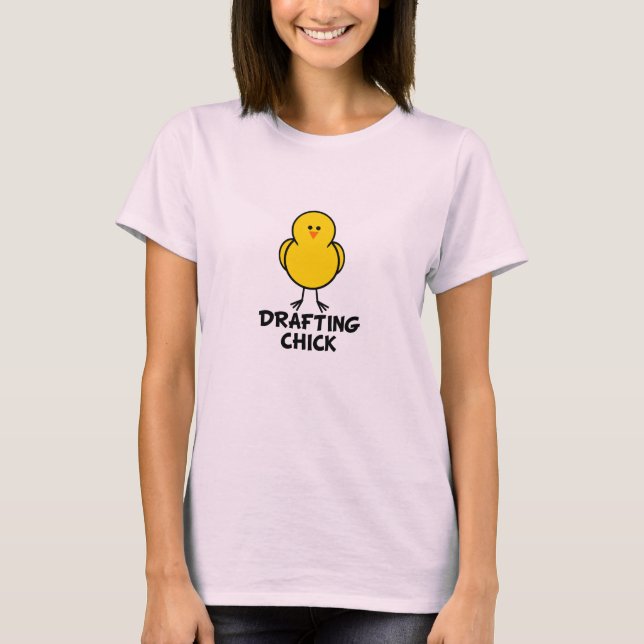 T-shirt Poussin de rédaction (Devant)