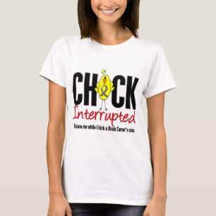 T-shirt Poussin de tumeur cérébrale interrompu