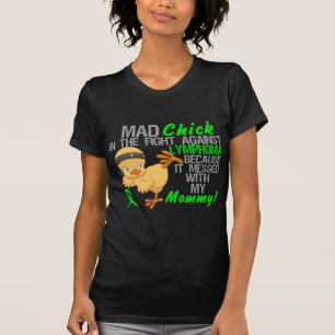 T-shirt Poussin fou sali avec mon lymphome de la maman 3
