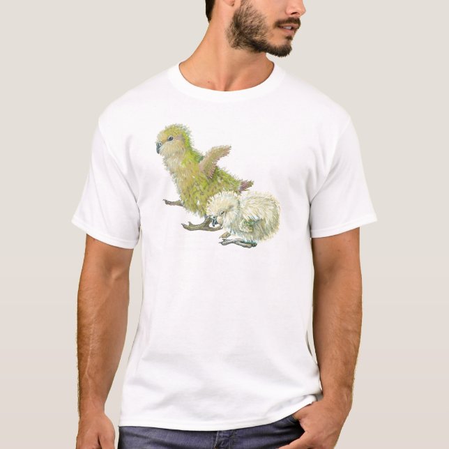 T-shirt Poussins de Kakapo (Devant)
