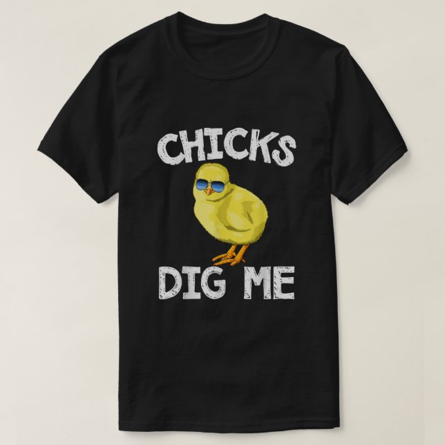T-shirt Poussins de Pâques Me Creuser T Chemise Hommes Fem (Design devant)
